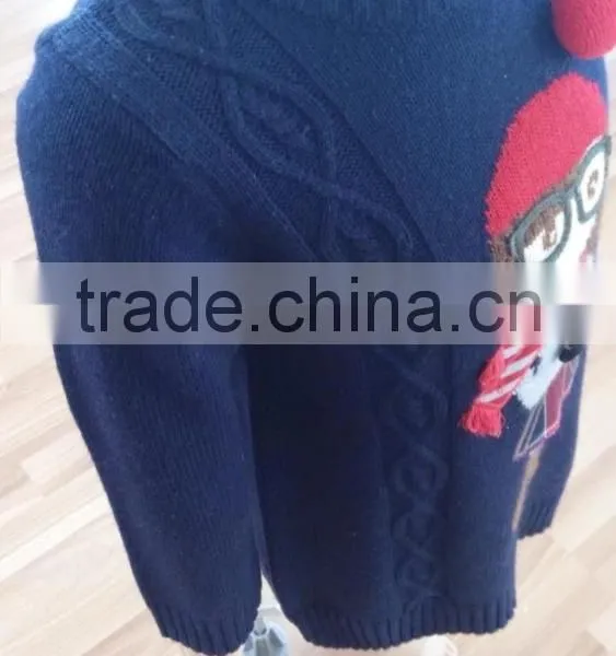 Latest Fashion Sweater Blouse Design Kid Pullover Plain Style Sweater(KS4415) photo-6