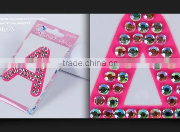 Eco-friendly Decorated Body Self Adhesive Acrylic Rhinestone Gem Sticker photo-2