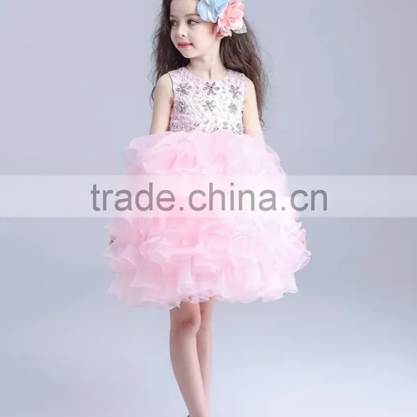 2017 Show Stage Costumes Princess Dress for Girls photo-5