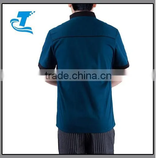 2016 Double-breasted Chef Uniform for Summer photo-2
