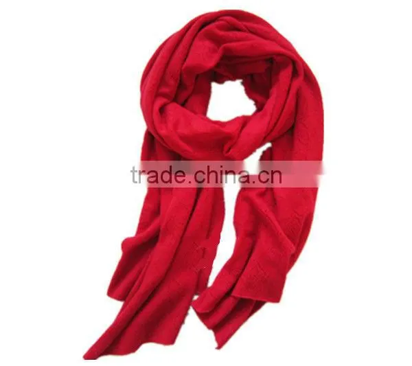 Fashion Knitted 100%cashmere Winter Scarf