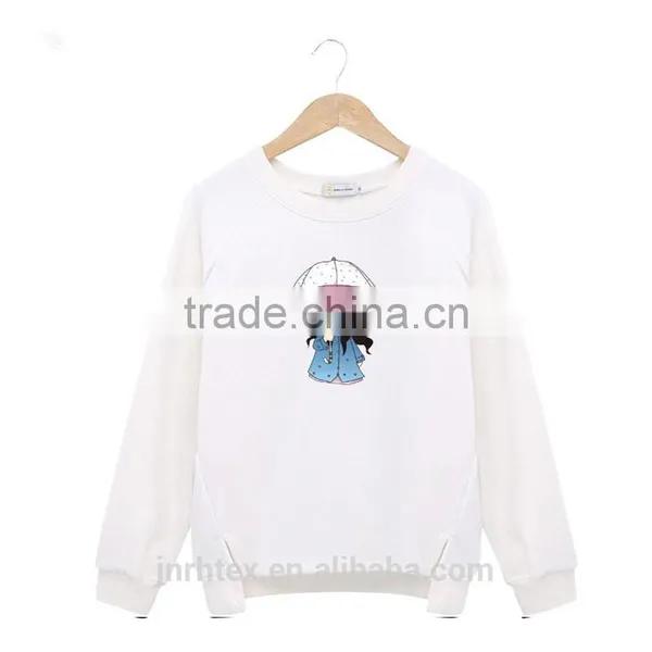 100% Cotton Cartoon Printing Women Hoodies photo-2