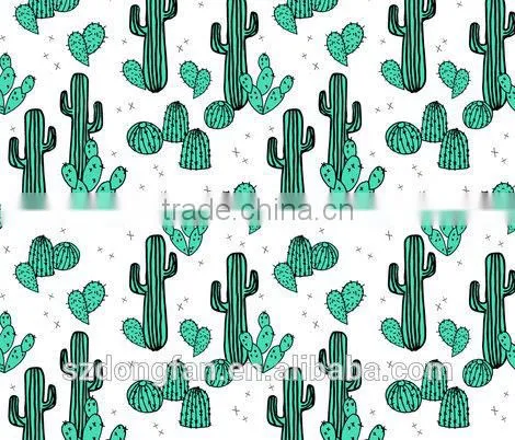 Spring New Arrive Baby Boys Cactus Printed Soft Cotton Romper photo-3