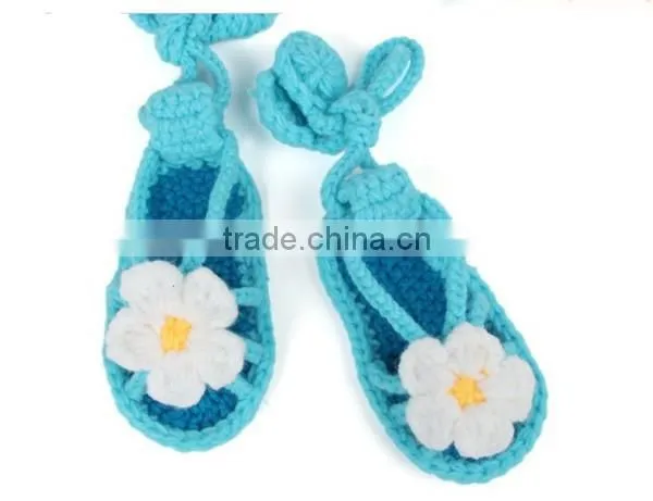 Elegant Nice Design Hot Sales Girl Free Knitting Pattern Baby Shoes photo-6