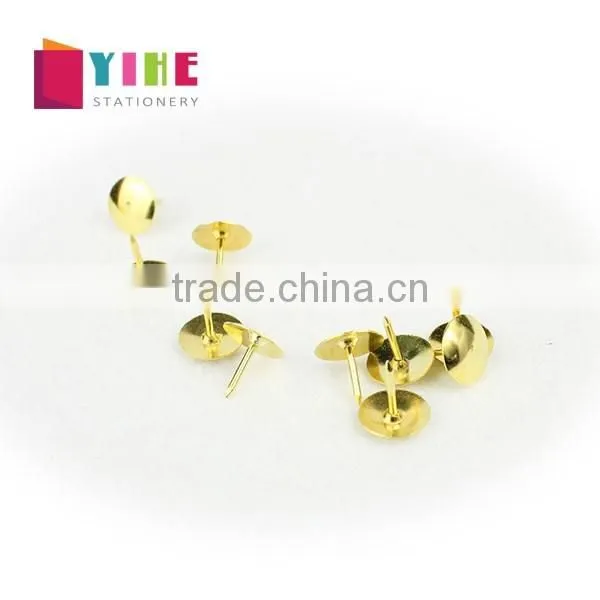 Gold Metal Push Pins for Office Stationery