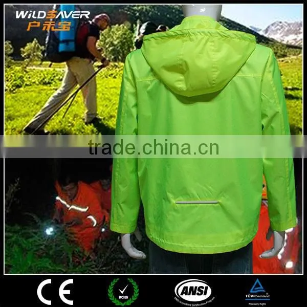 Outdoor Bike Safety Led Fluorescent Work Jackets Road Safety Jacket photo-2