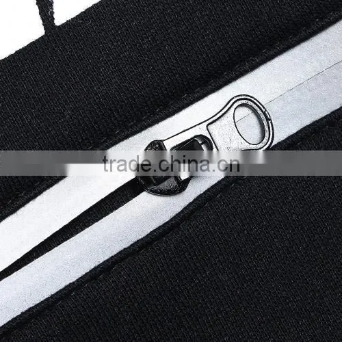 Cotton Reflective Men Sweatshirts Different Size for Choice & More Thicker and More Wool & Loose Printed Letter Black 67727 photo-5