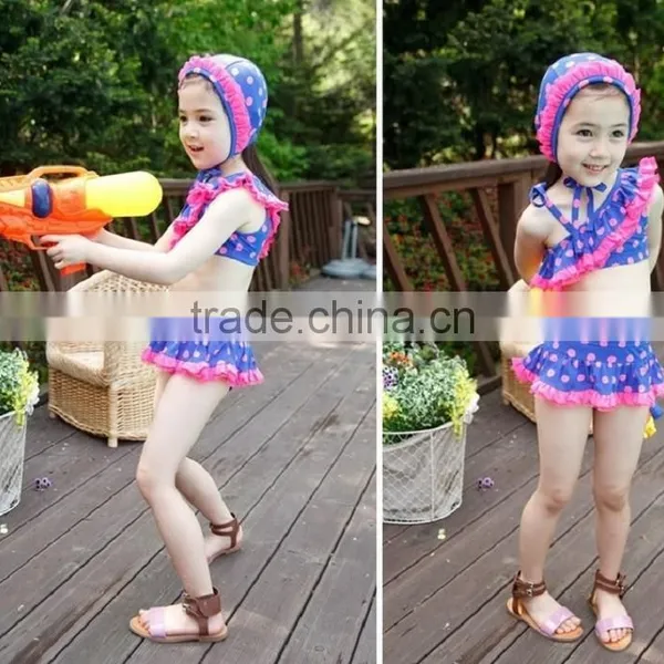 New Stye Three-piece Swimsuit Baby Swimwear/wholesale Swimwear/lycra Fabric for Swimwear photo-3