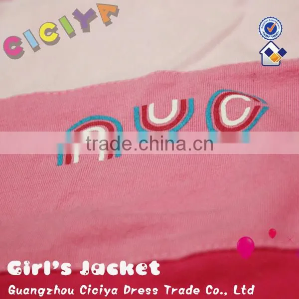 New Styled Adult CVC 100%cotton Zip up Design Women Stand Collar Jacket Wholesale photo-2