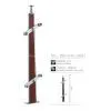 Balcony Stainless Steel&Wood Railing Design Balustrade Staircase photo-3