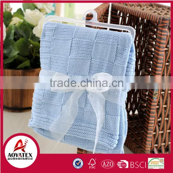 Super Soft Promotion Organic Cotton Swaddle Baby Blanket photo-2