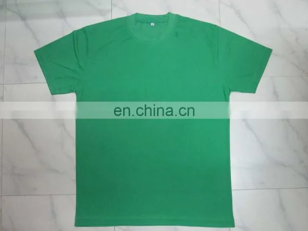 T-shirt Made by 100% Polyester Mesh Fabrics