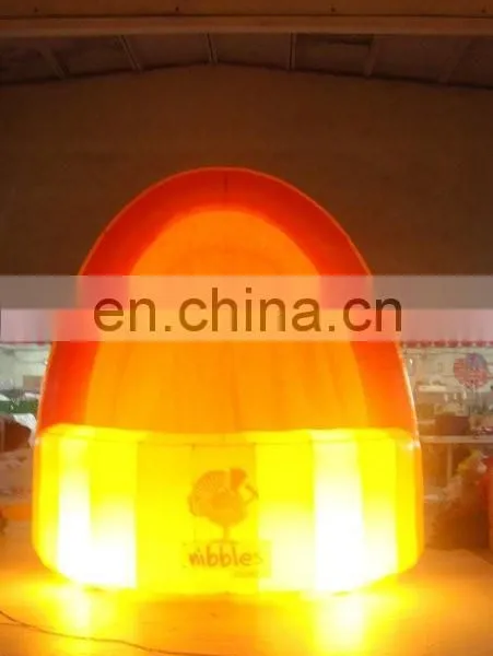 New Style Popular Led Light Used Inflatable Spray Booth for Sale photo-3