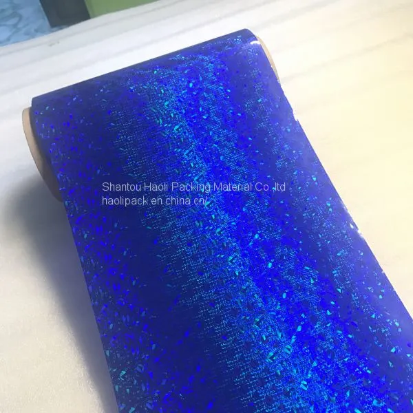Eco-Friendly PVC High Brightness Holographic Lamination Film