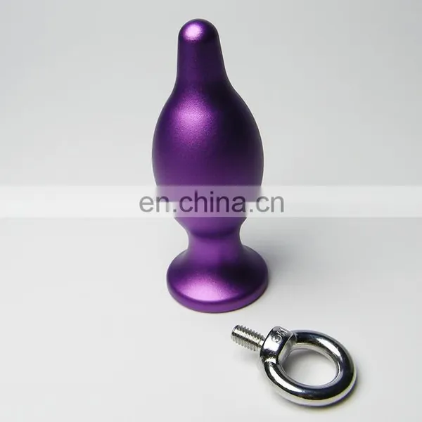 2015 Colorful Color Anal Plug Ass Toys, Stainless Steel Anal Toys photo-3