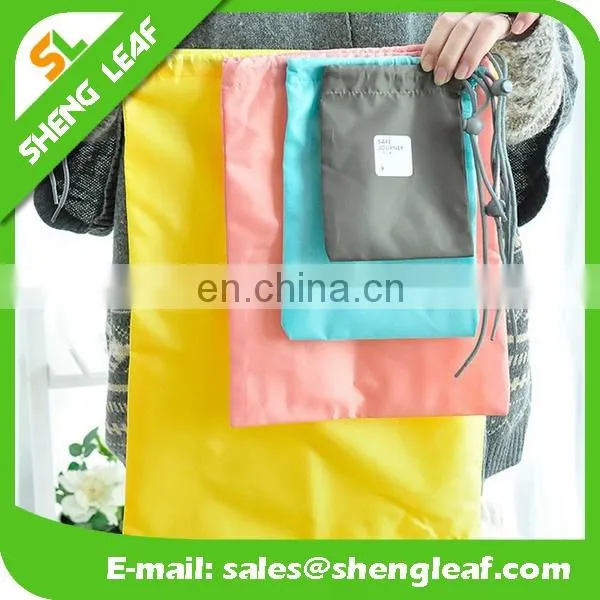 Beautiful Bright Color Drawstring Bag Canvas photo-3