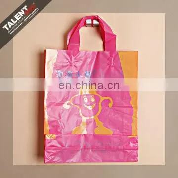 Custom Guangzhou Reusable Die Cut Print Plastic Shopping Bag photo-6
