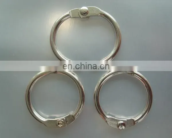 Silver Metal Ring Rond High Quality Decorative Ring Open Metal O Ring for Sale photo-2