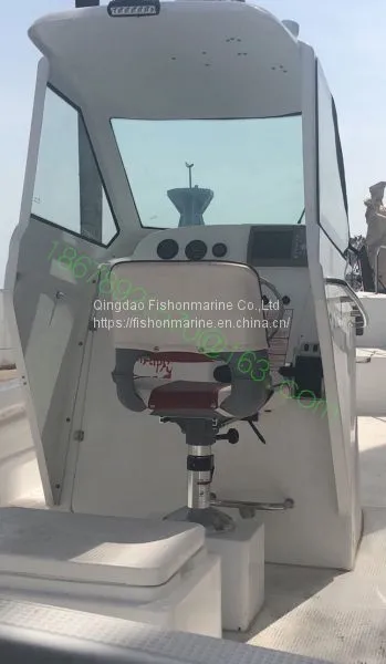 Fiberglass Speed Boat Twin Engines photo-5