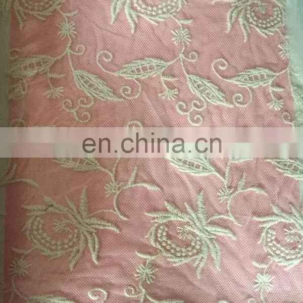 White Lace French Lace Materials India African Guipure Cotton Embroidery Lace for Wedding Dress photo-6