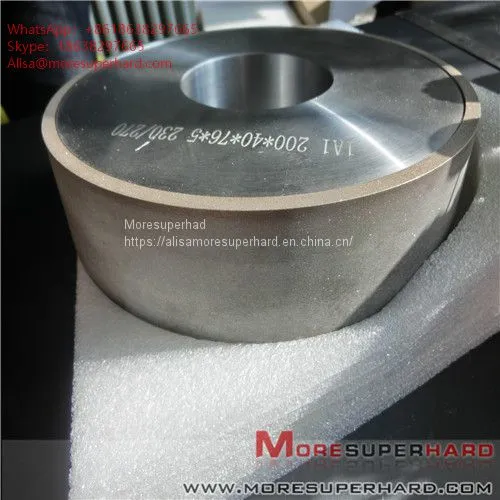 1A1 200*40*76*50 Grinding Wheels for Magnetic Materials Alisa@moresuperhard.com photo-5