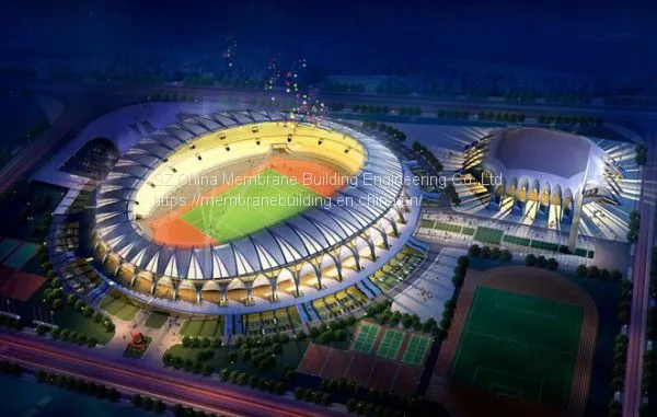 Stadium Architecture Tensile Membrane Roof