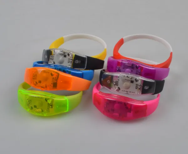 Remote Controlled Flashing Led Snap Bracelets photo-3