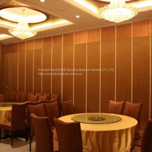 Building Material Folding Wall Partitions For Restaurant Room Dividing photo-5