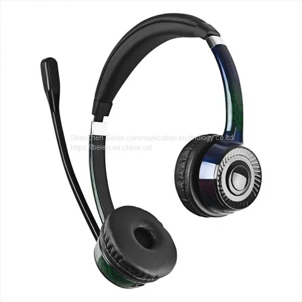 China Beien BT202 Bluetooth Telephone Call Center Headset Noise-cancelling Headset Customer Service photo-3