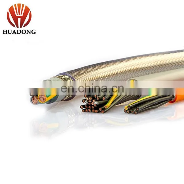 H05VV-F H07VV-F Control Cable Flexible Copper PVC Insulation and Sheath Round Gery White 300/500V DIN VDE IEC Standard photo-1