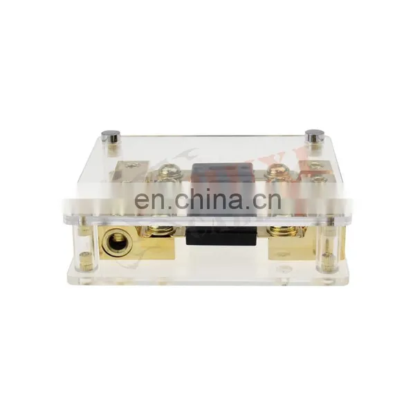 High Quality Clear Cover Automotive Brass Car Fuse Box photo-3