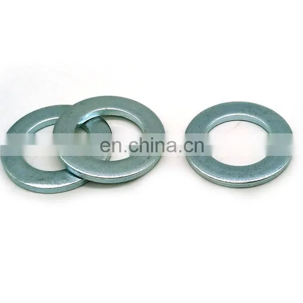 Mild Steel BSW BS4320 Flat Round Pressure Washer Asme b 18.22.1 Threaded Washer Zinc Plated photo-2