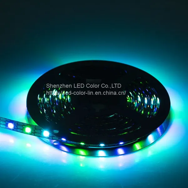 High Quality Addressable Black PCB Smd 5050 Led Strip Light photo-4