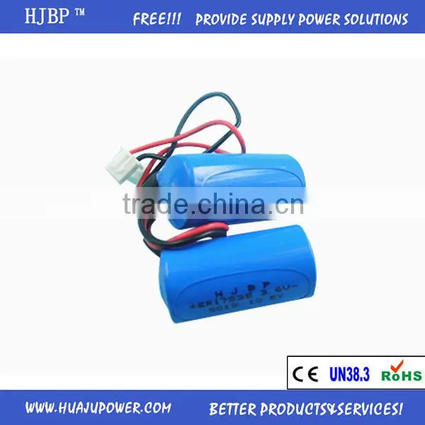 China Factory Wholesales Dry Battery CE|ROHS|UN38.3 LiSOCl3 3.6v 3200mah A Er17450 Primary Lithium Battery for Instrument photo-3