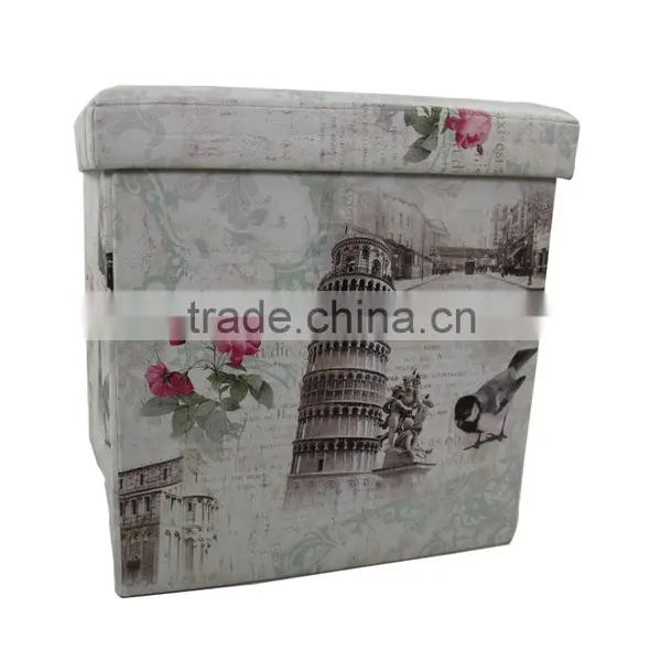 Handsome Light Weight Ottoman Storage Box photo-4