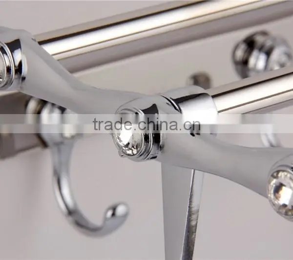 WESDA Stainless Steel Folding Towel Rack,folding Bathroom Rack 166B photo-3