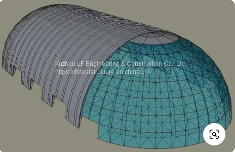 Prefabricated Dome Steel Buildings Mosque Dome Design photo-3