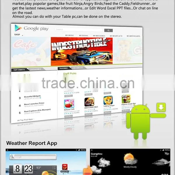 Car Factory 10.1'' Quad-Core Android Auto Radio GPS for Honda Fit Jazz 2014 Android Headunit GPS 3G WIFI HD 1024x600 photo-2