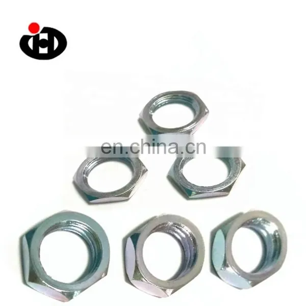 High Quality Zinc Plated Carbon Steel Hex Thin Nuts photo-5