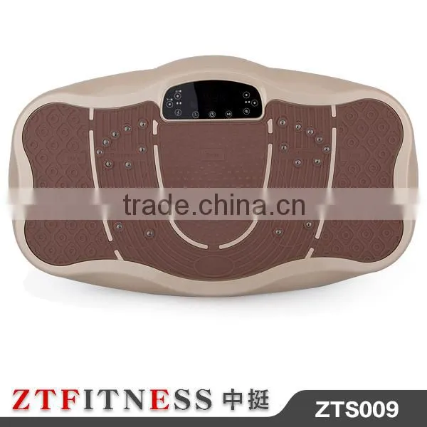 Home Fitness Equipment Dual Steel Frame Body Slimmer Vibration Plate photo-3