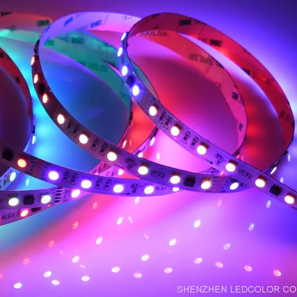 Dmx Strip 60leds/m DMX512 Built-out IC Led Rbg Strip 512 DMX Led Tape 12v 24v Led Rgb photo-3