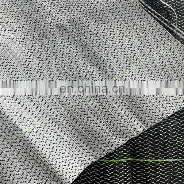2X100M 100gsm Circular Black and White Color Ground Cover Barrier photo-3