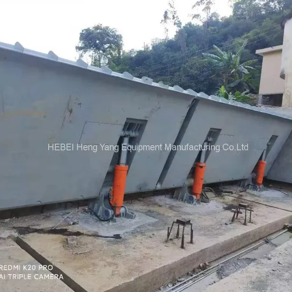 Hydraulic Elevator Dam Steel Material Spillway Gate