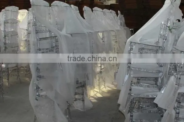Clear Wedding Resin Tiffany Chair photo-4