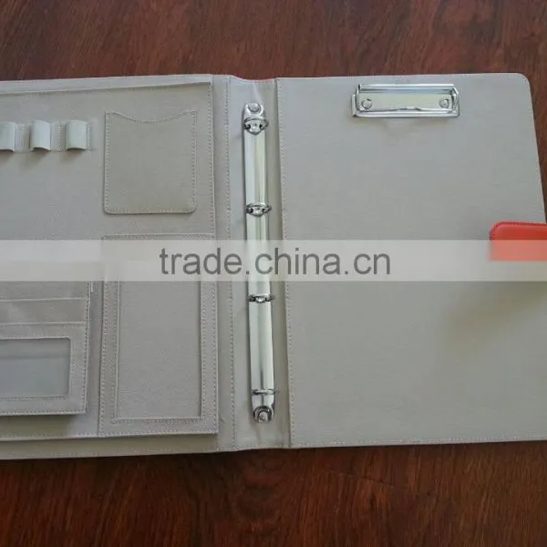 Advanced Leather Cover Business Manager Folder NS-0415 photo-2