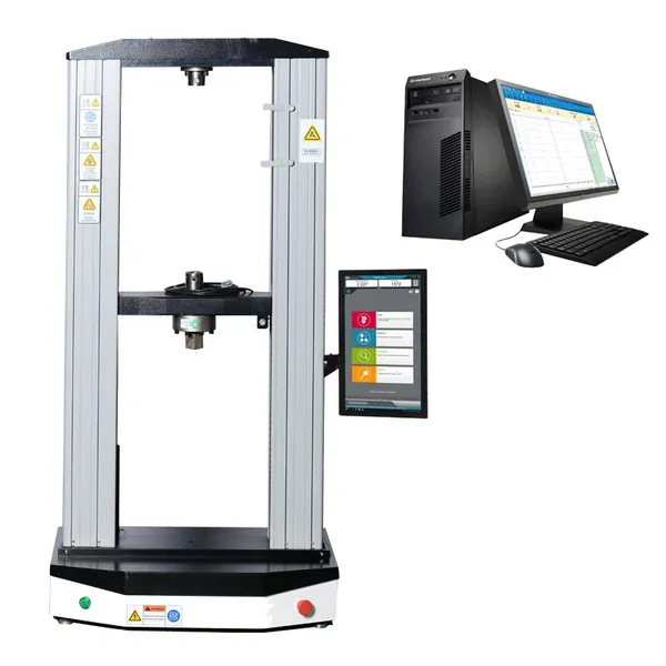 ASTM E8 Metal Tensile Test Equipment ISO 37 Rubber Test Machine DIN 53504 Tensile Test Rubber