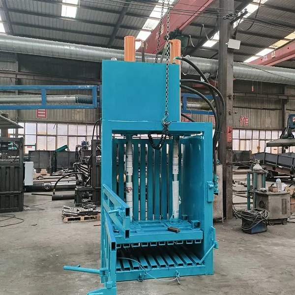 Factory Direct Sales Vertical Hydraulic Baler for Waste Paper & Plastic Bottles for Beverage Home Use photo-3