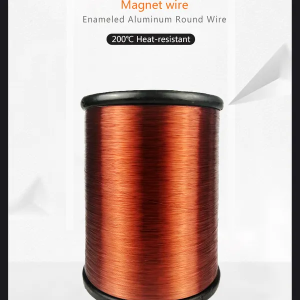 220 Class Aluminum Conductor Enameled Wire Round Magnet for Transformer Winding Instrumentation photo-5