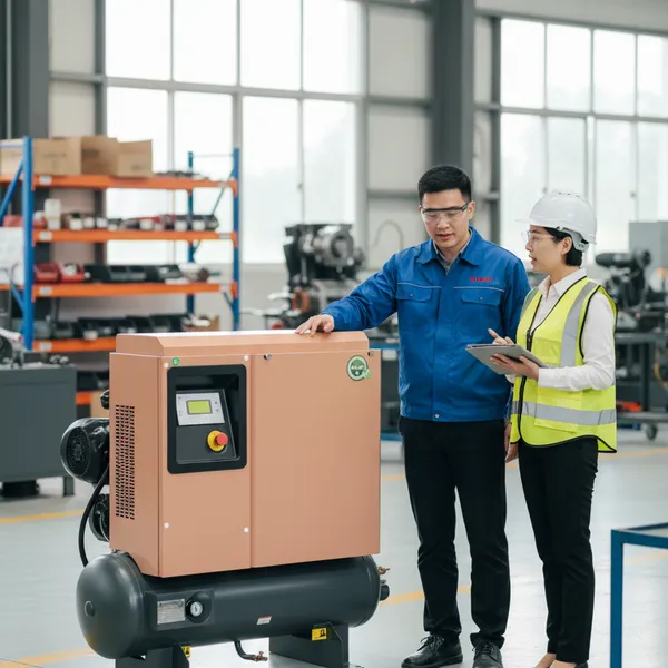 75KW 100HP200pis Heavy Duty Screw Air Compressor For Industrial photo-5