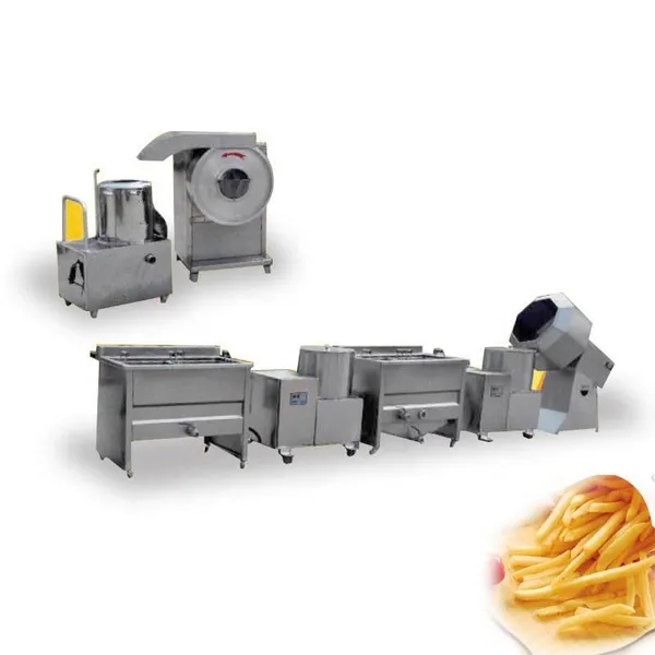Semi-automatic Potato Chips Making Machine/ Frozen French Fries Production Line photo-4